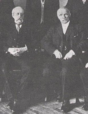 Charles Barber e George Morgan nel 1910