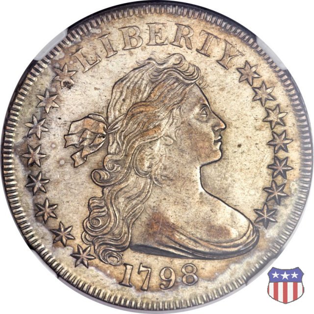 Draped Bust Small Eagle Reverse (1795-1798) 1798 (Philadelphia)