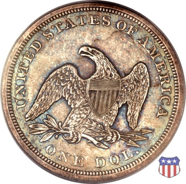 Liberty Seated (1840-1873) 1851 (Philadelphia)