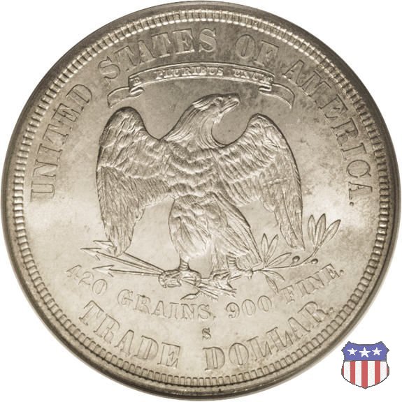 Trade Dollars (1873-1885) 1877 (San Francisco)