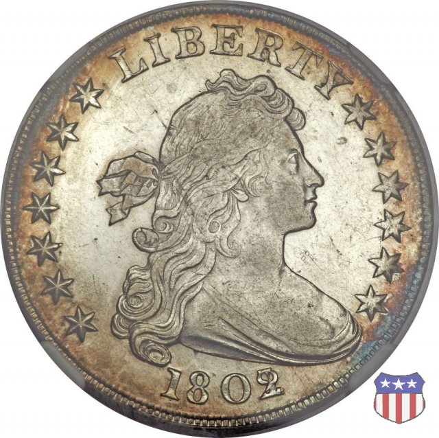 Draped Bust Heraldic Eagle Reverse (1798-1803) 1802 (Philadelphia)