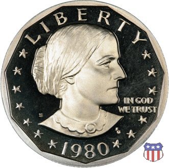 Susan B. Anthony (1979-1999) 1980 (San Francisco)