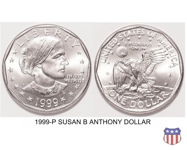 Susan B. Anthony (1979-1999) 1999 (Philadelphia)