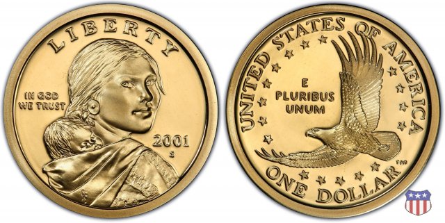 Sacagawea and Native Americans (2000 to Date) 2001 (San Francisco)