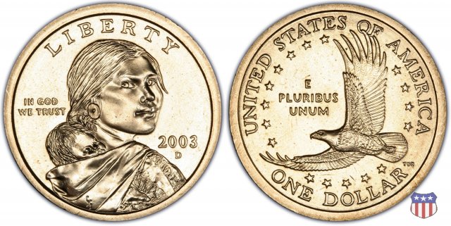 Sacagawea and Native Americans (2000 to Date) 2003 (Denver)