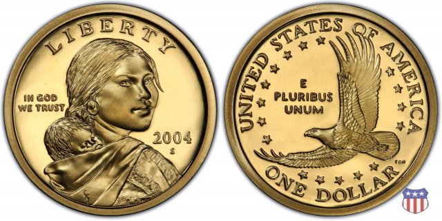 Sacagawea and Native Americans (2000 to Date) 2004 (San Francisco)