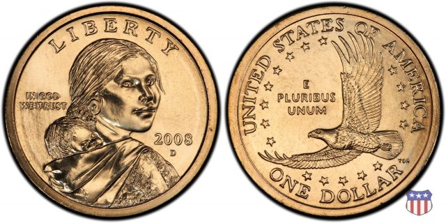 Sacagawea and Native Americans (2000 to Date) 2008 (Denver)