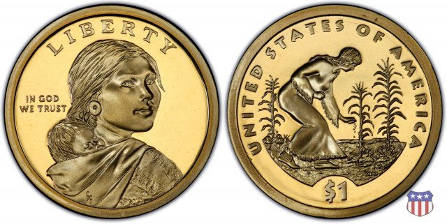 Sacagawea and Native Americans (2000 to Date) 2009 (San Francisco)