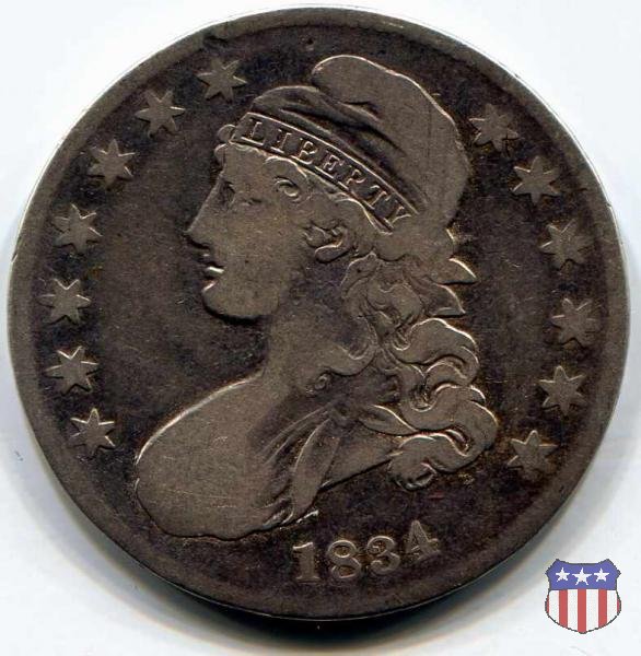 Capped Bust Lettered Edge (1807-1836) 1834 (Philadelphia)