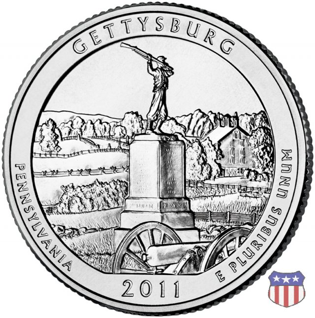 America the Beautiful Quarters Program (2010-2021) 2011 (Philadelphia)