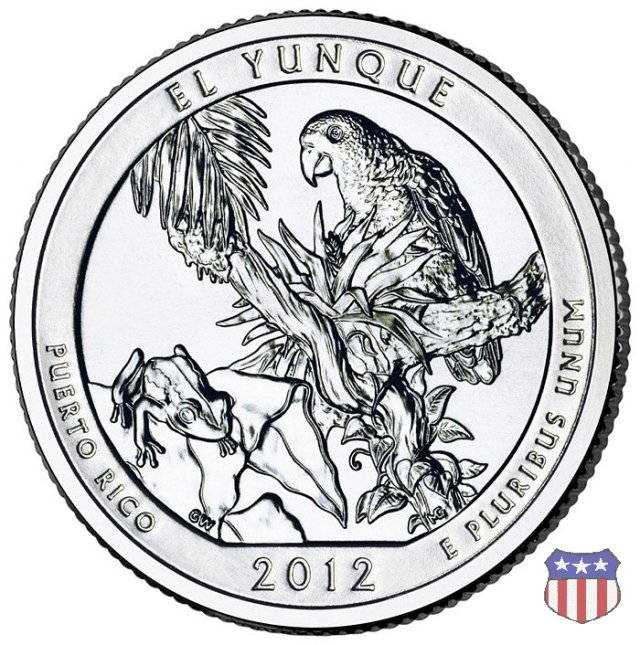 America the Beautiful Quarters Program (2010-2021) 2012 (Philadelphia)