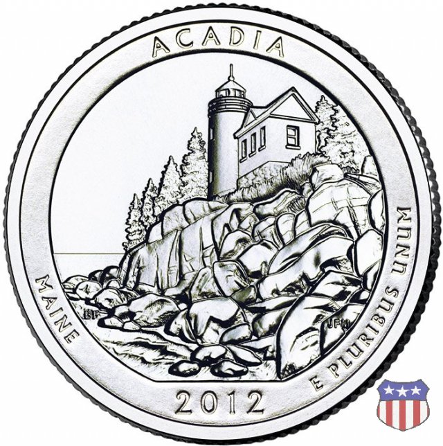 America the Beautiful Quarters Program (2010-2021) 2012 (Philadelphia)