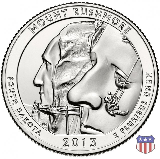 America the Beautiful Quarters Program (2010-2021) 2013 (Philadelphia)