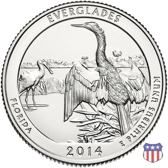 America the Beautiful Quarters Program (2010-2021) 2014 (Philadelphia)