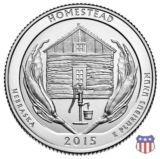 America the Beautiful Quarters Program (2010-2021) 2015 (Philadelphia)