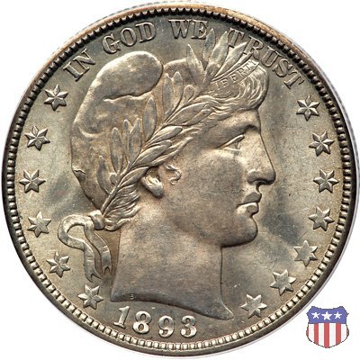 Barber or Liberty Head (1892-1915) 1893 (New Orleans)