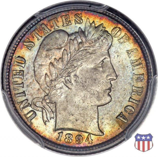 Barber or Liberty Head (1892-1916) 1894 (New Orleans)