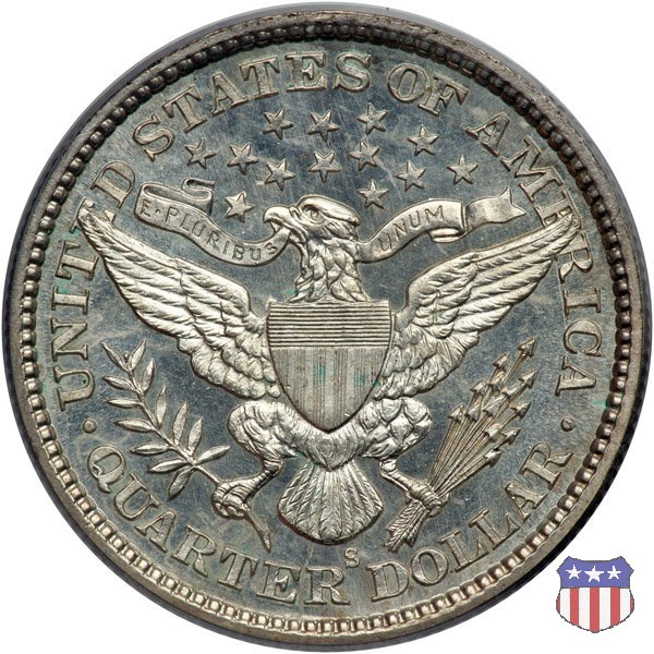 Barber or Liberty Head (1892-1916) 1898 (San Francisco)