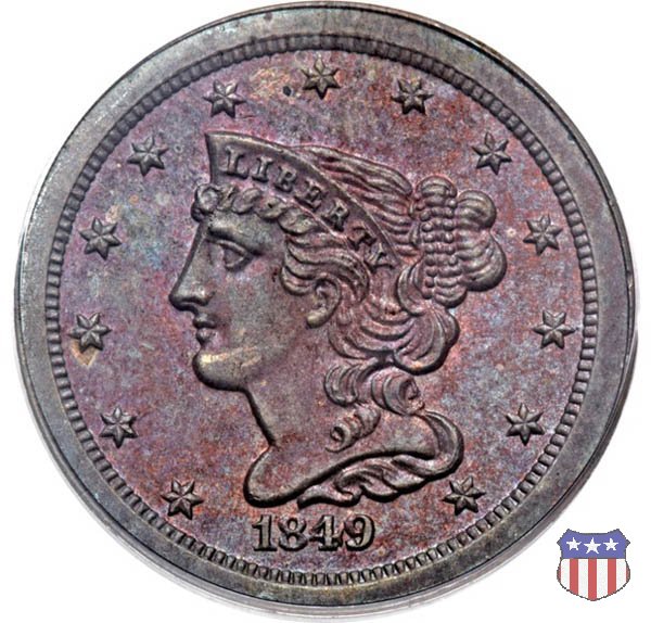 Braided Hair (1840-1857) 1849 (Philadelphia)