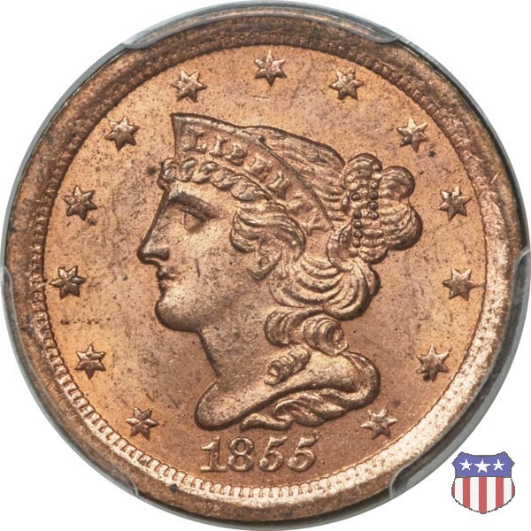 Braided Hair (1840-1857) 1855 (Philadelphia)