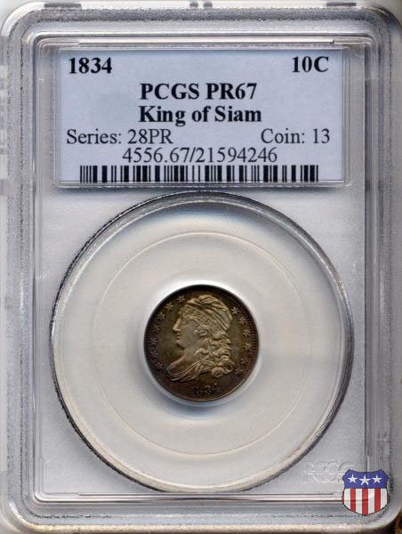 Capped Bust (1809-1837) 1834 (Philadelphia)