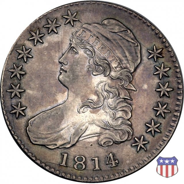 Capped Bust Lettered Edge (1807-1836) 1814 (Philadelphia)