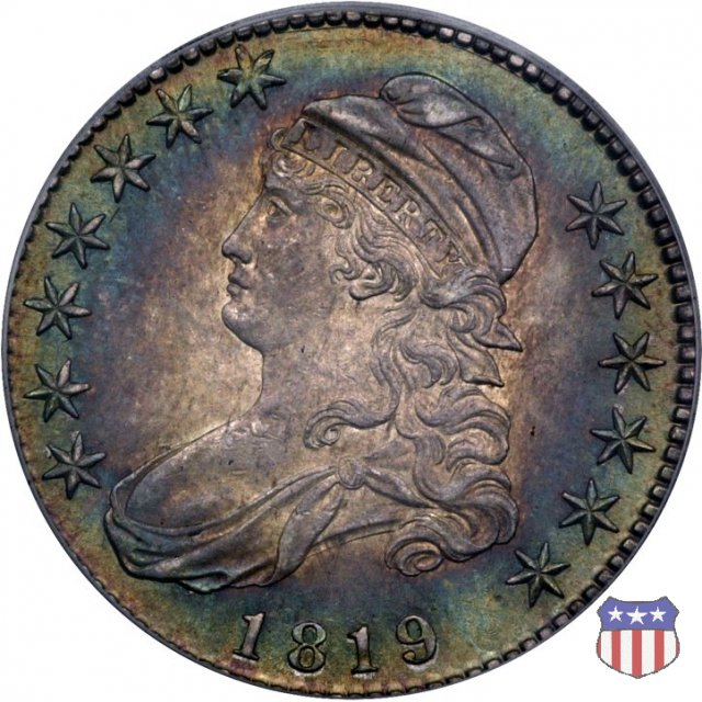 Capped Bust Lettered Edge (1807-1836) 1819 (Philadelphia)