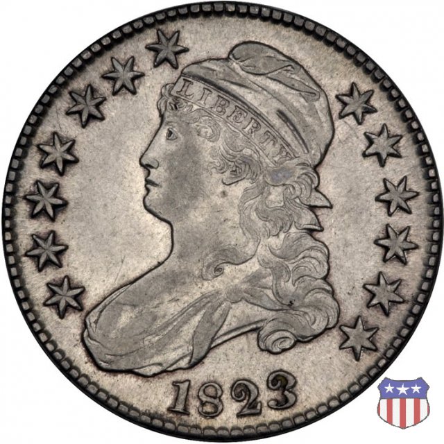 Capped Bust Lettered Edge (1807-1836) 1823 (Philadelphia)