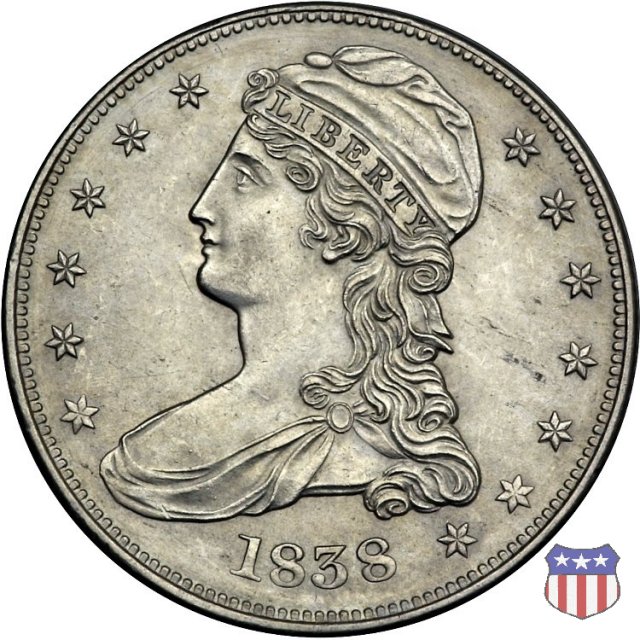 Capped Bust Reeded Edge (1836-1839) 1838 (Philadelphia)