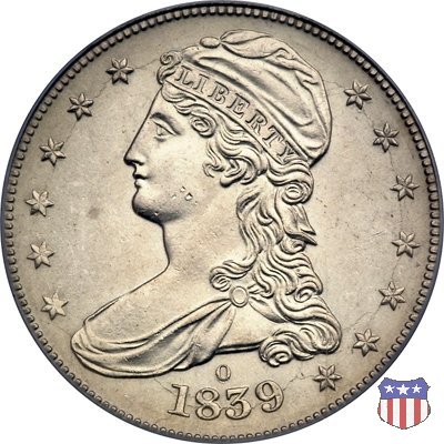 Capped Bust Reeded Edge (1836-1839) 1839 (New Orleans)