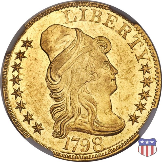 Capped Bust Right-Heraldic Eagle Rev. (1795-1807) 1798 (Philadelphia)