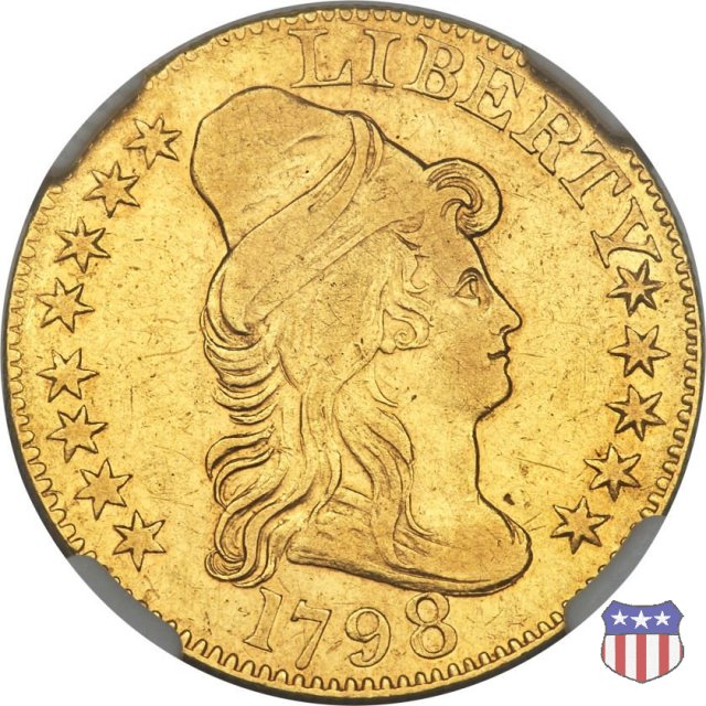 Capped Bust Right-Heraldic Eagle Rev. (1795-1807) 1798 (Philadelphia)