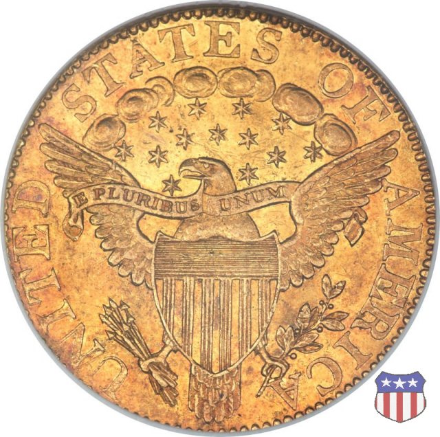 Capped Bust Right-Heraldic Eagle Rev. (1795-1807) 1800 (Philadelphia)