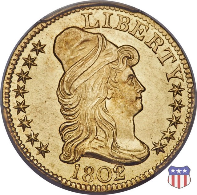 Capped Bust Right-Heraldic Eagle Rev. (1795-1807) 1802 (Philadelphia)