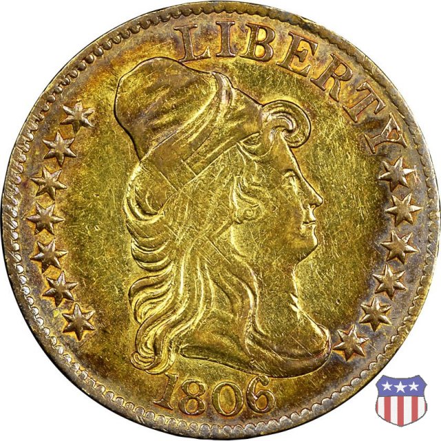 Capped Bust Right-Heraldic Eagle Rev. (1795-1807) 1806 (Philadelphia)