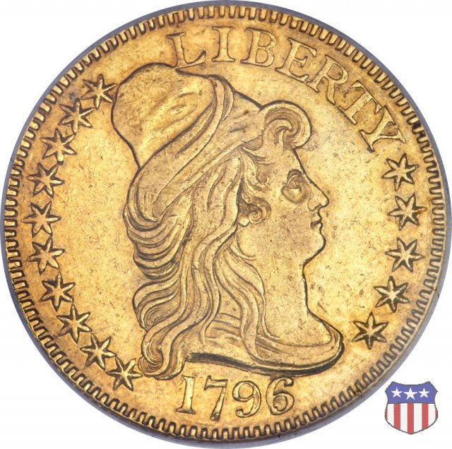 Capped Bust Right - Small Eagle Rev. (1795-1798) 1796 (Philadelphia)