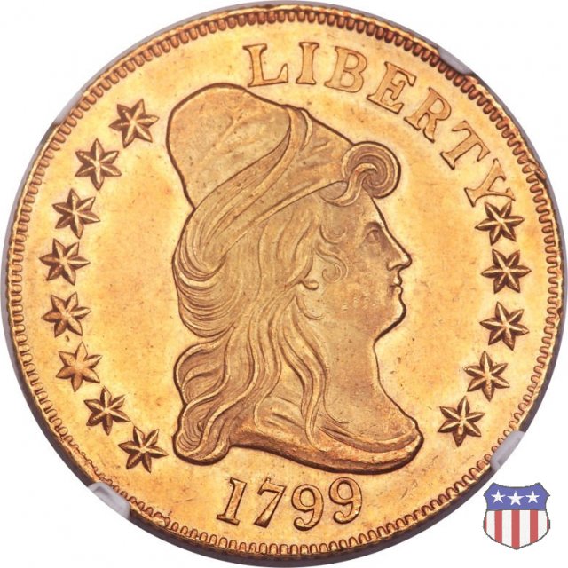 Capped Bust to Right - Heraldic Eagle (1797-1804) 1799 (Philadelphia)