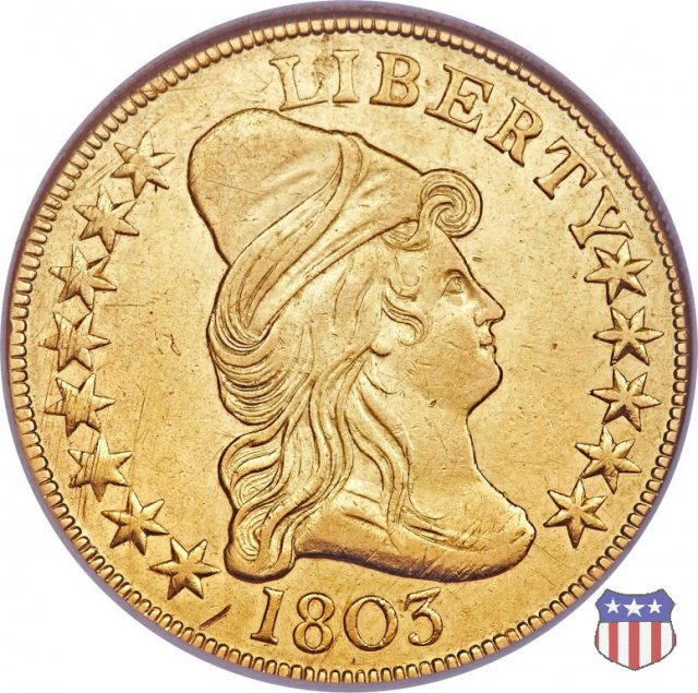 Capped Bust to Right - Heraldic Eagle (1797-1804) 1803 (Philadelphia)