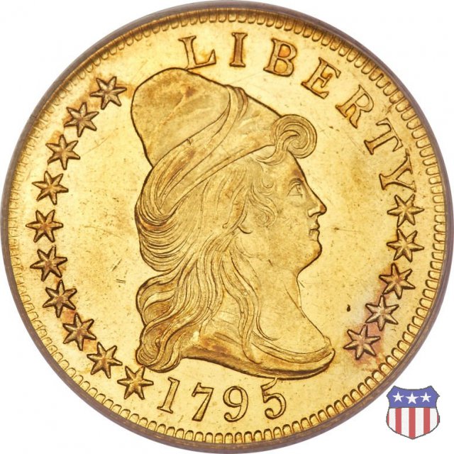 Capped Bust to Right - Small Eagle (1795-1797) 1795 (Philadelphia)