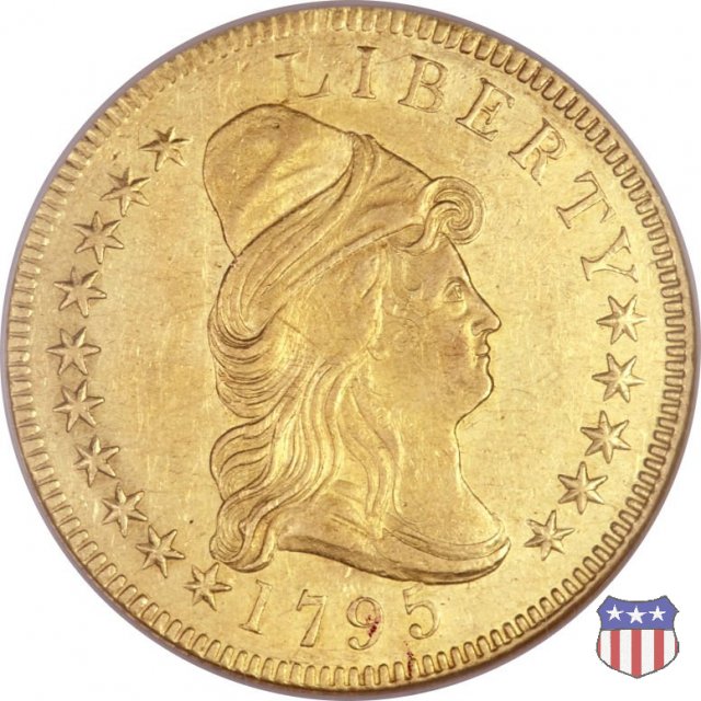 Capped Bust to Right - Small Eagle (1795-1797) 1795 (Philadelphia)