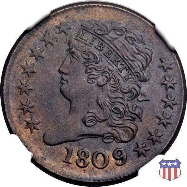 Classic Head (1809-1836) 1809 (Philadelphia)