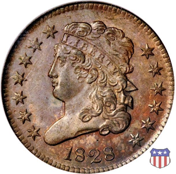 Classic Head (1809-1836) 1828 (Philadelphia)