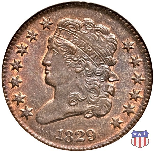 Classic Head (1809-1836) 1829 (Philadelphia)