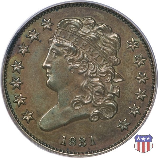 Classic Head (1809-1836) 1831 (Philadelphia)