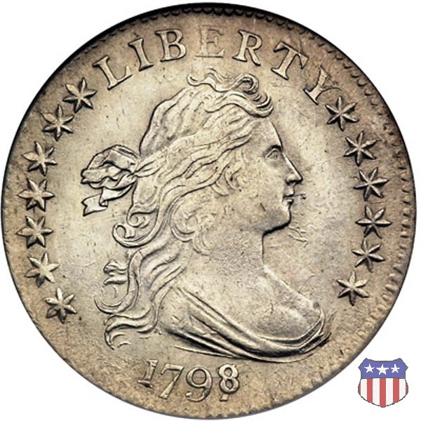 Draped Bust Heraldic Eagle Reverse (1798-1807) 1798 (Philadelphia)