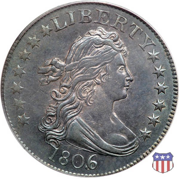 Draped Bust Heraldic Eagle Reverse (1804-1807) 1806 (Philadelphia)