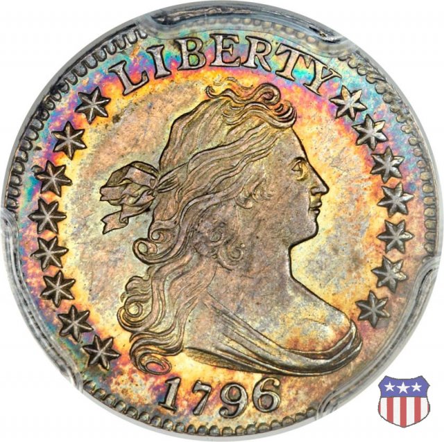 Draped Bust Small Eagle Reverse (1796-1797) 1796 (Philadelphia)