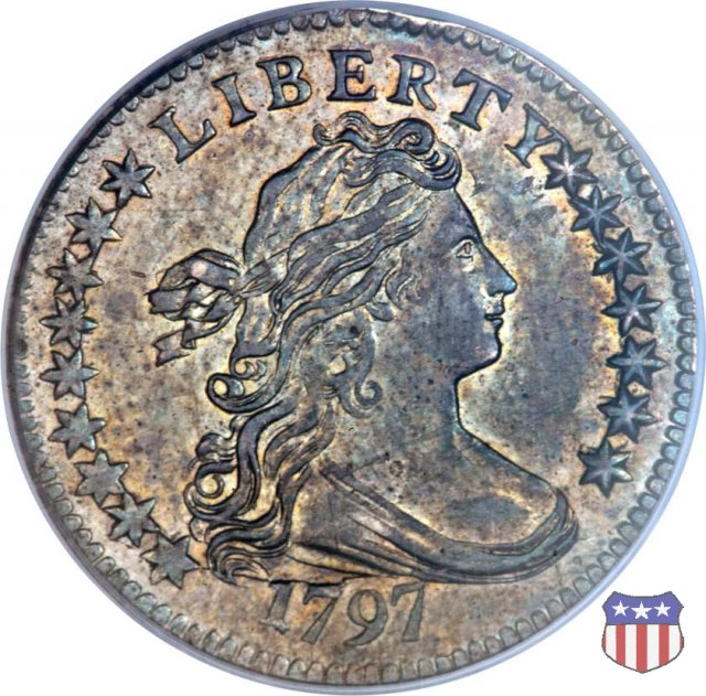 Draped Bust Small Eagle Reverse (1796-1797) 1797 (Philadelphia)