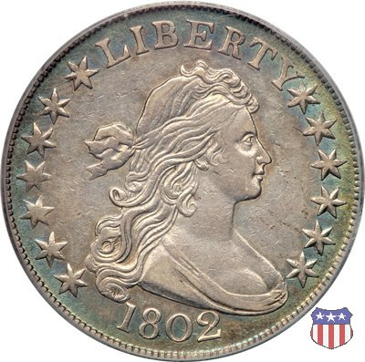 Draped Bust Heraldic Eagle Reverse (1801-1807) 1802 (Philadelphia)