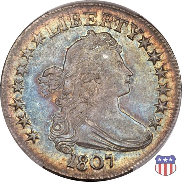 Draped Bust Heraldic Eagle Reverse (1801-1807) 1807 (Philadelphia)